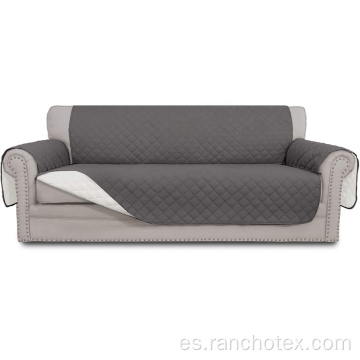 Cubierta de sofá acolchado cubiertas de sofá resistentes a agua reversibles